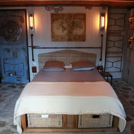 Chambre Steampunk Jules Vernes